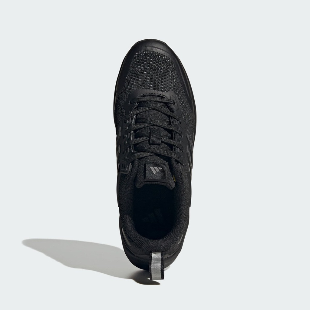 Adidas Aedus Low Femme – Noir / léopard – Vue de dessus