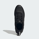 Adidas Aedus Low Femme – Noir / léopard – Vue de dessus