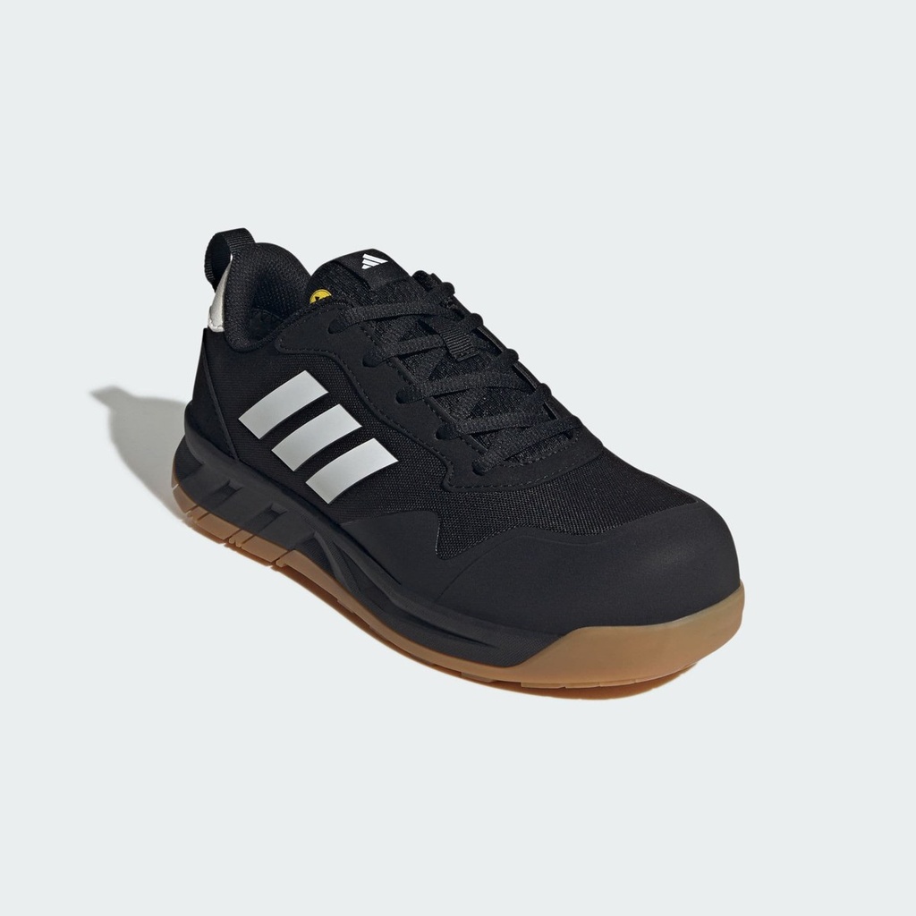Adidas Argaro Low Femme – Noir / blanc / gomme naturelle – Vue avant