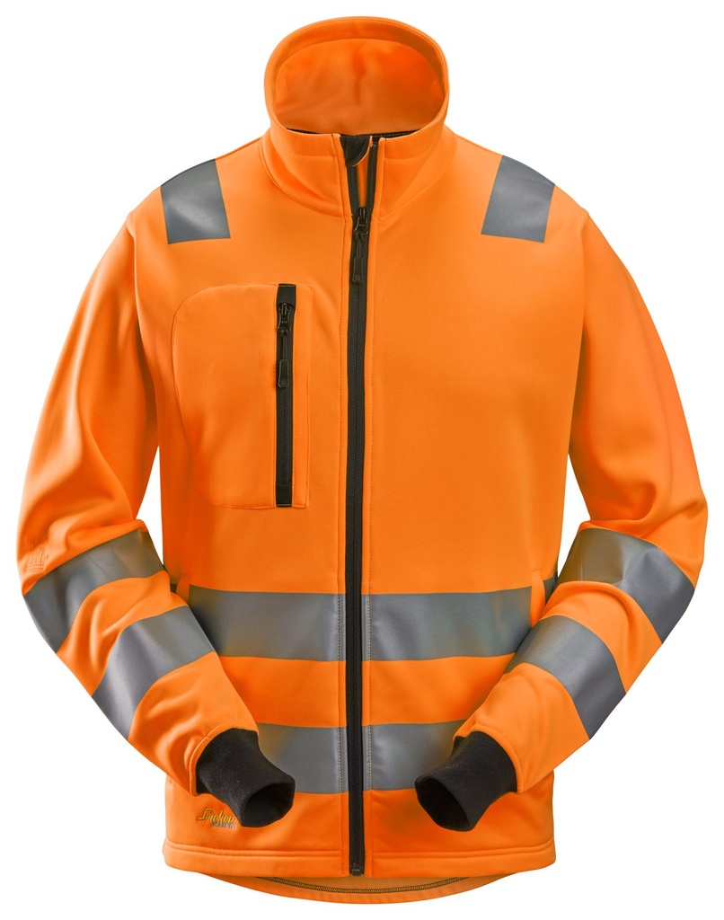 Snickers 8036- SWEAT ZIPPÉ HV, AW CL3