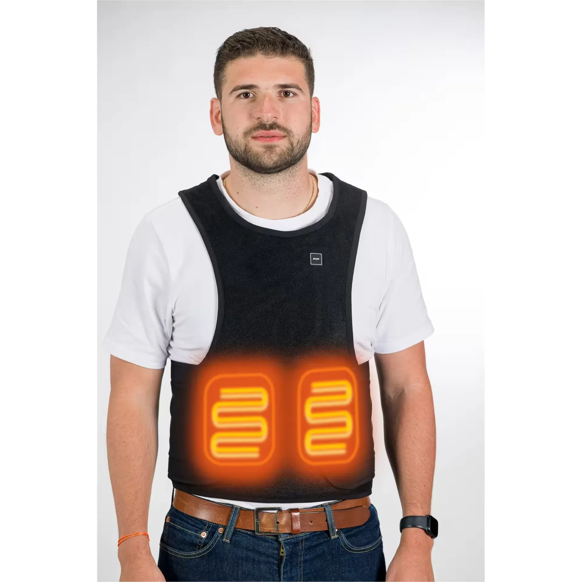Chasuble chauffante avec batterie