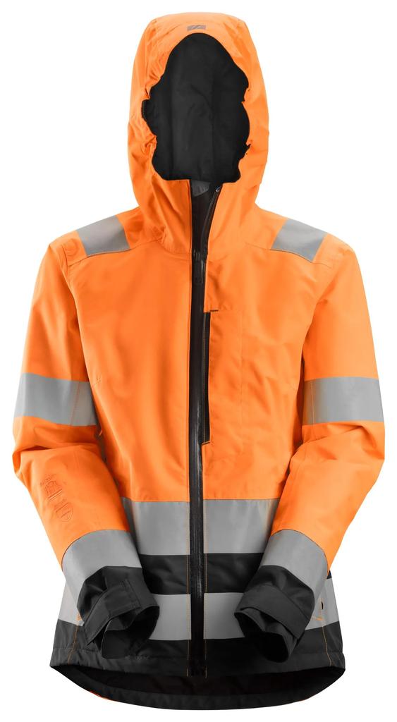 Snickers 1347-  Veste imperméable pour femme en Shell, H.V, cl.2/3