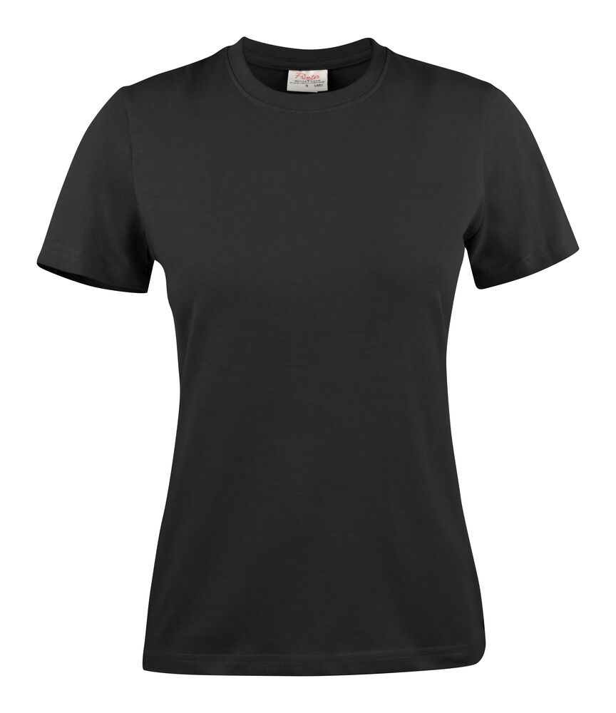 [2264014-900-3] Heavy - t-shirt épais 160 g/m² femme [2264014] (XS, 900 - Noir)
