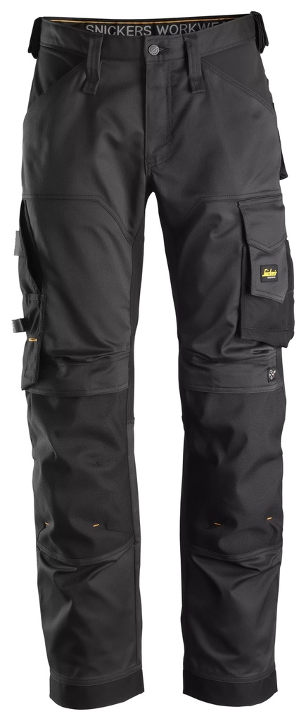 Snickers 6351 – AllroundWork, Pantalon en tissu extensible, coupe large