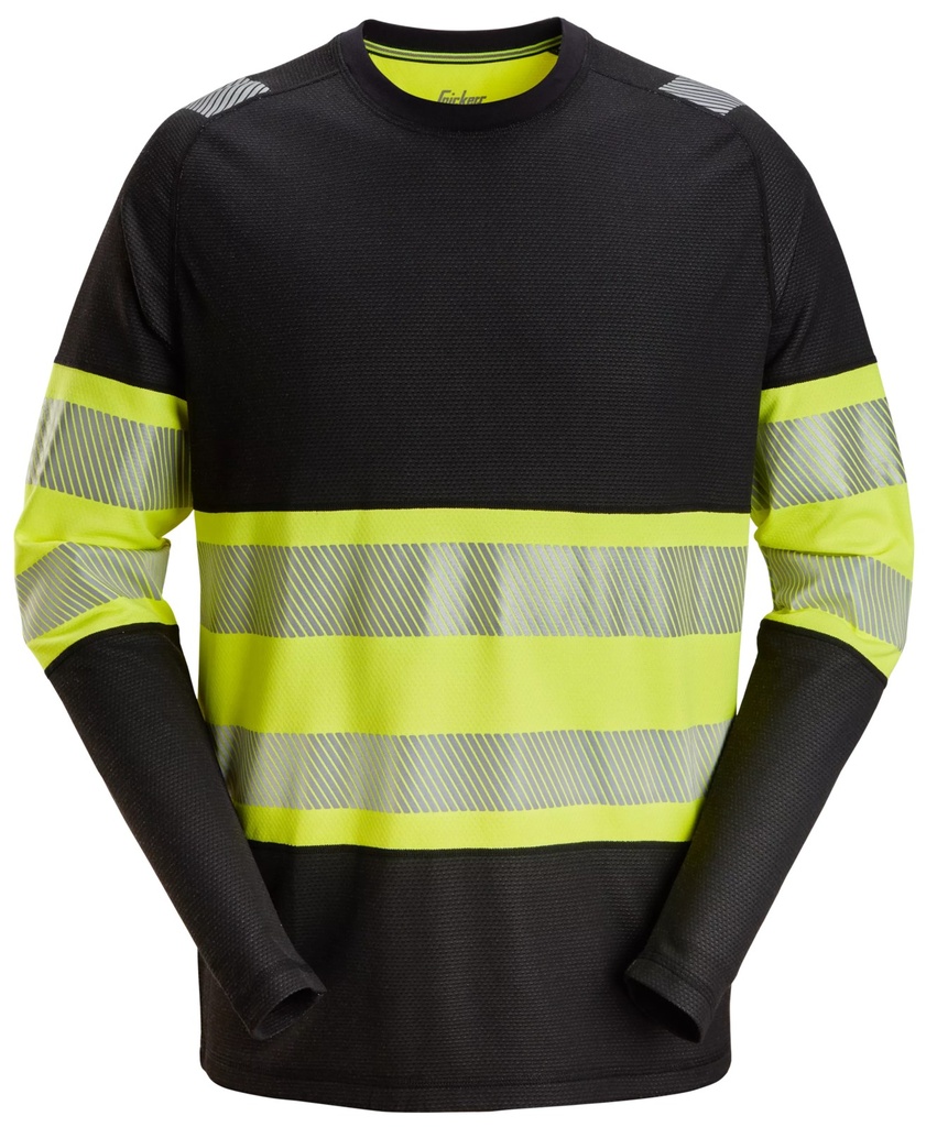 Snickers 2430- T-SHIRT HV LONG-MAN CL1