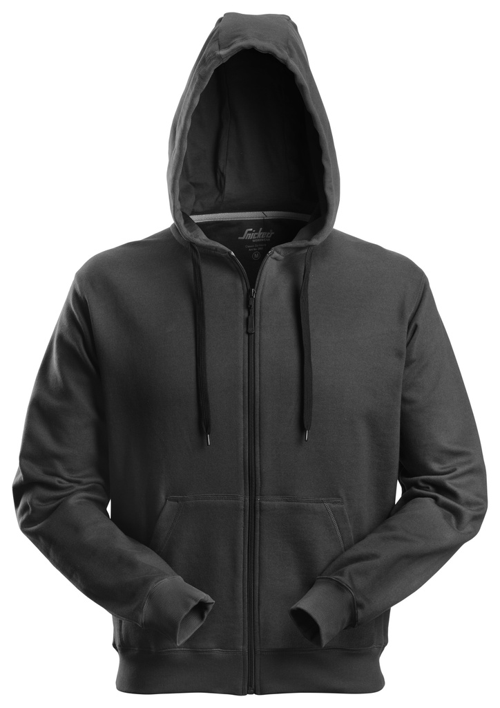Snickers 2801- SWEAT ZIP. CAPUCHE PEINT.