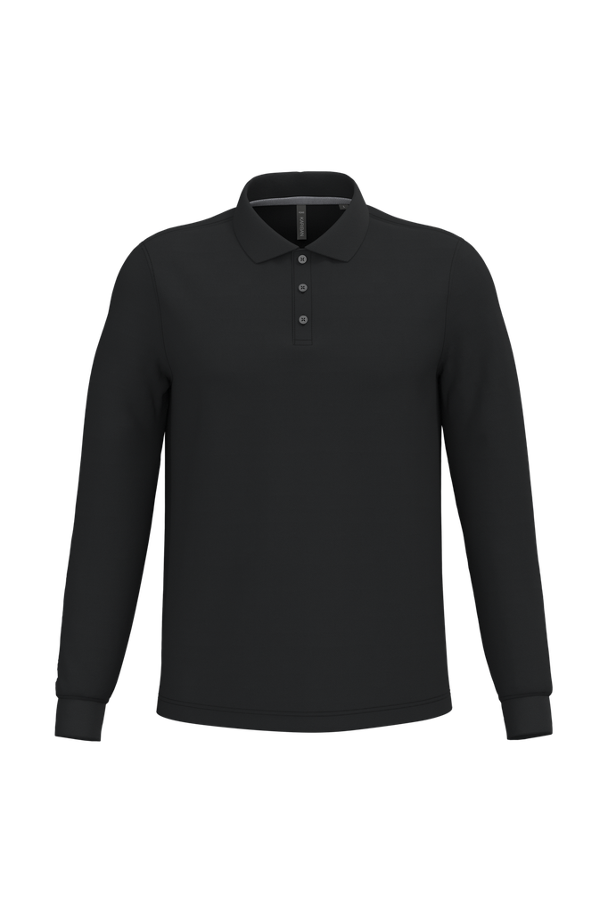 Kariban K243 — Polo manches longues homme