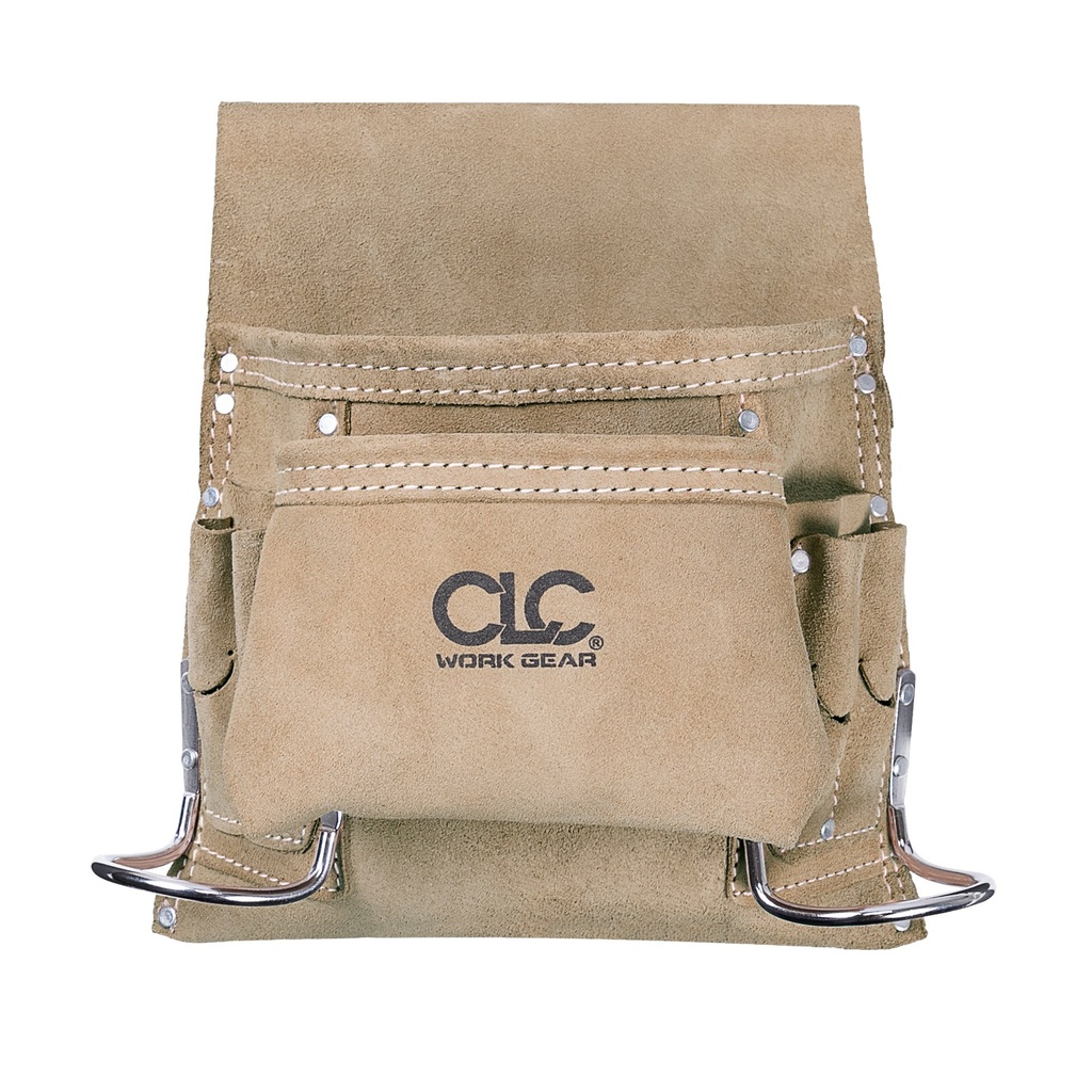 CL10I823X — Pochette en cuir pour clous et outils, petite CLC